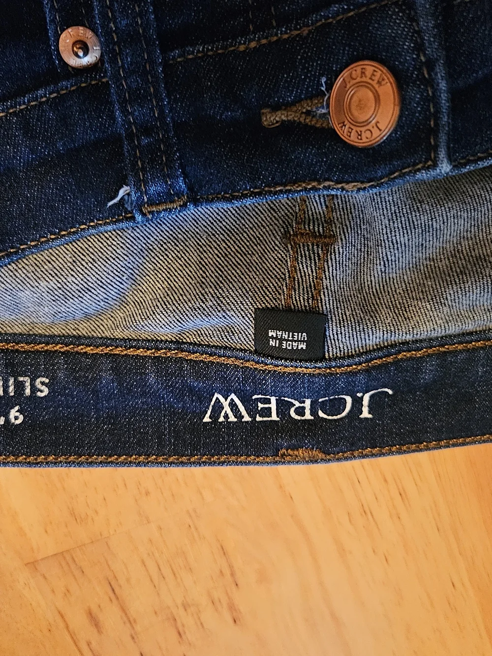 J. Crew Womens's Straight Jeans in Dark Indigo Size 28